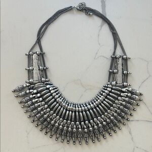 Silver Statement Necklace